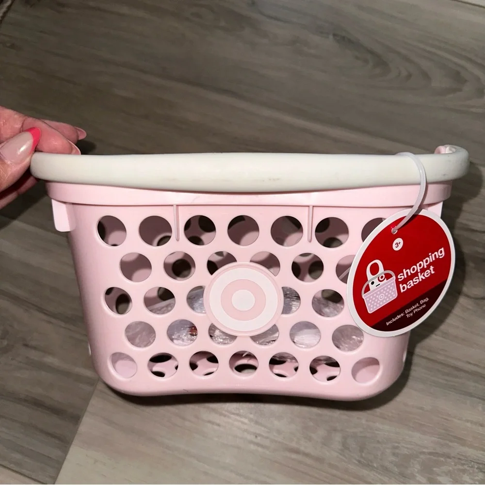 Small Target Pink Shopping Basket - Picture 6 of 6